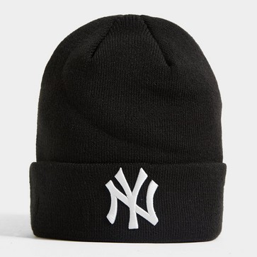 NEW ERA CZAPKA ZIMOWA MLB CUFF KNIT NYY BLK NEW YORK YANKEES