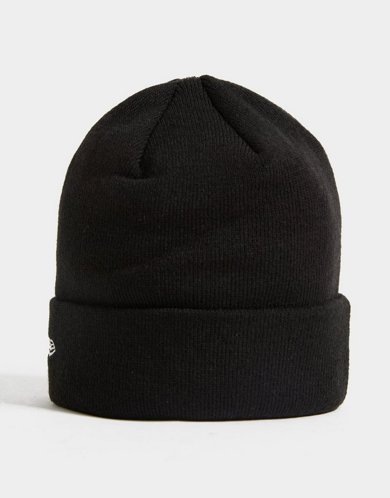 Чоловічі зимові шапки ШАПКА NEW ERA MLB CUFF KNIT N  12122728 Чорний