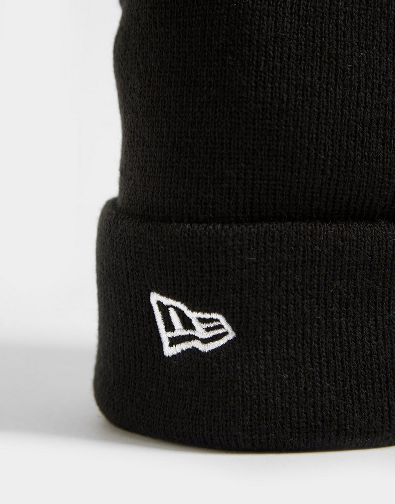 Чоловічі зимові шапки ШАПКА NEW ERA MLB CUFF KNIT N  12122728 Чорний