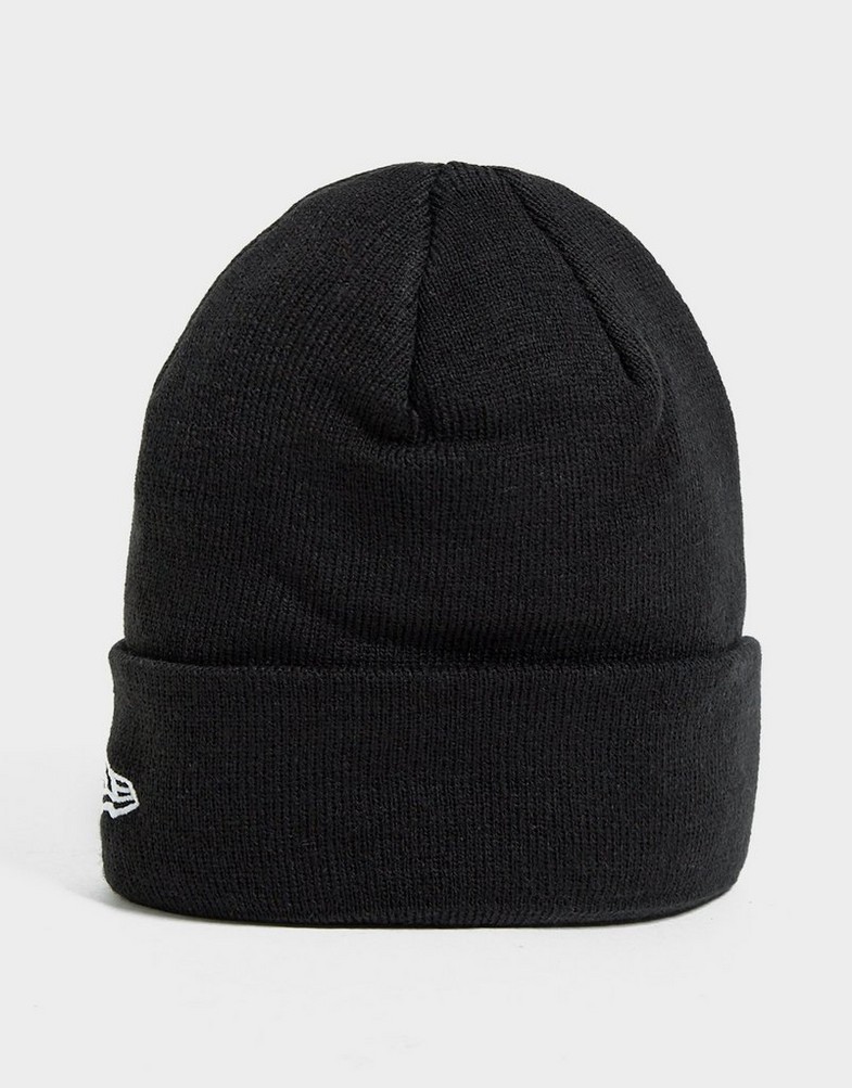 Жіночі зимові шапки NEW ERA КЕПКА ЗИМОВА ESSENTIAL CUFF KNIT BULLS CHICAGO BULLS 12156075 Чорний