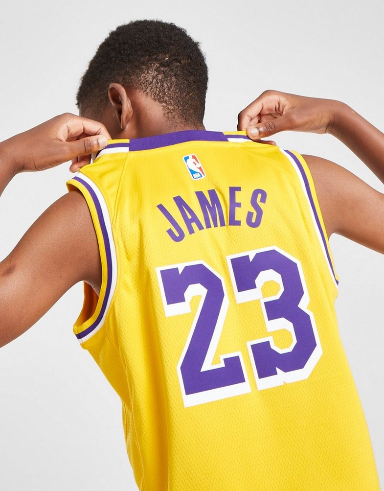 NIKE KOMPLET NBA LA LAKERS JAMES #23 JERSEY JUNIOR