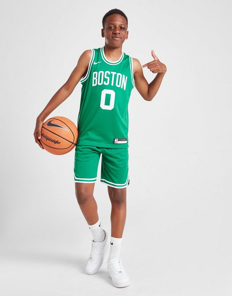 Tricou pentru copii NIKE TRICOU NBA BOSTON CELTICS JERSEY JUNIOR  2ZB7BZ2PBOS Verde