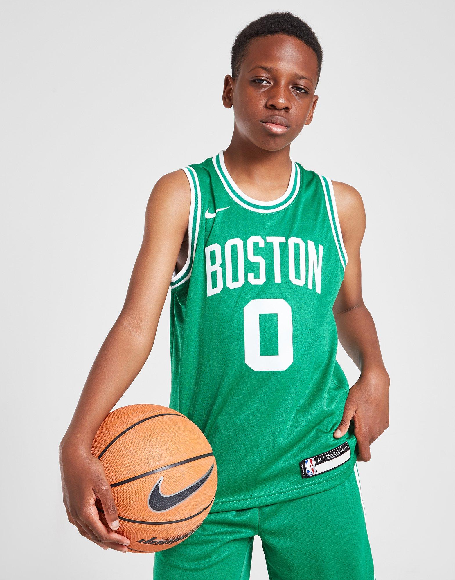 Detské tričko NIKE TRIČKO NBA BOSTON CELTICS JERSEY JUNIOR  2ZB7BZ2PBOS Zelená
