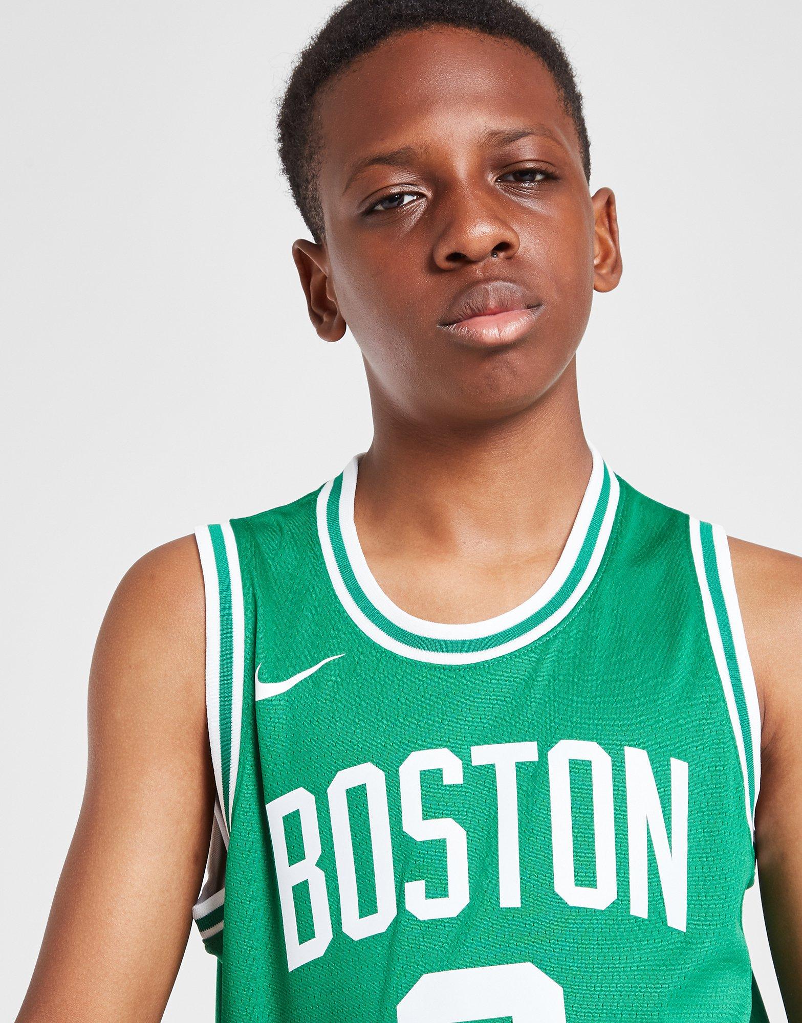 Detské tričko NIKE TRIČKO NBA BOSTON CELTICS JERSEY JUNIOR  2ZB7BZ2PBOS Zelená