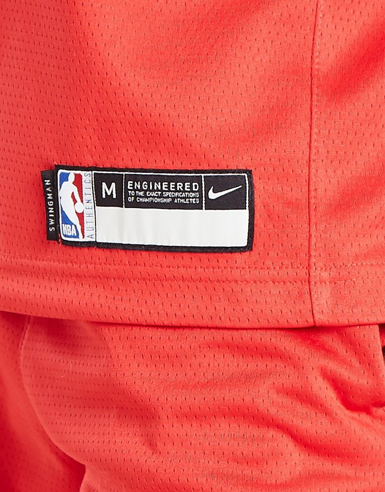 Komplet dresowy dziecięcy NIKE KOMPLET NBA CHICAGO BULLS LAVINE #8 JERSEY JUNIOR 2ZB7BZ2PCHI Czerwony