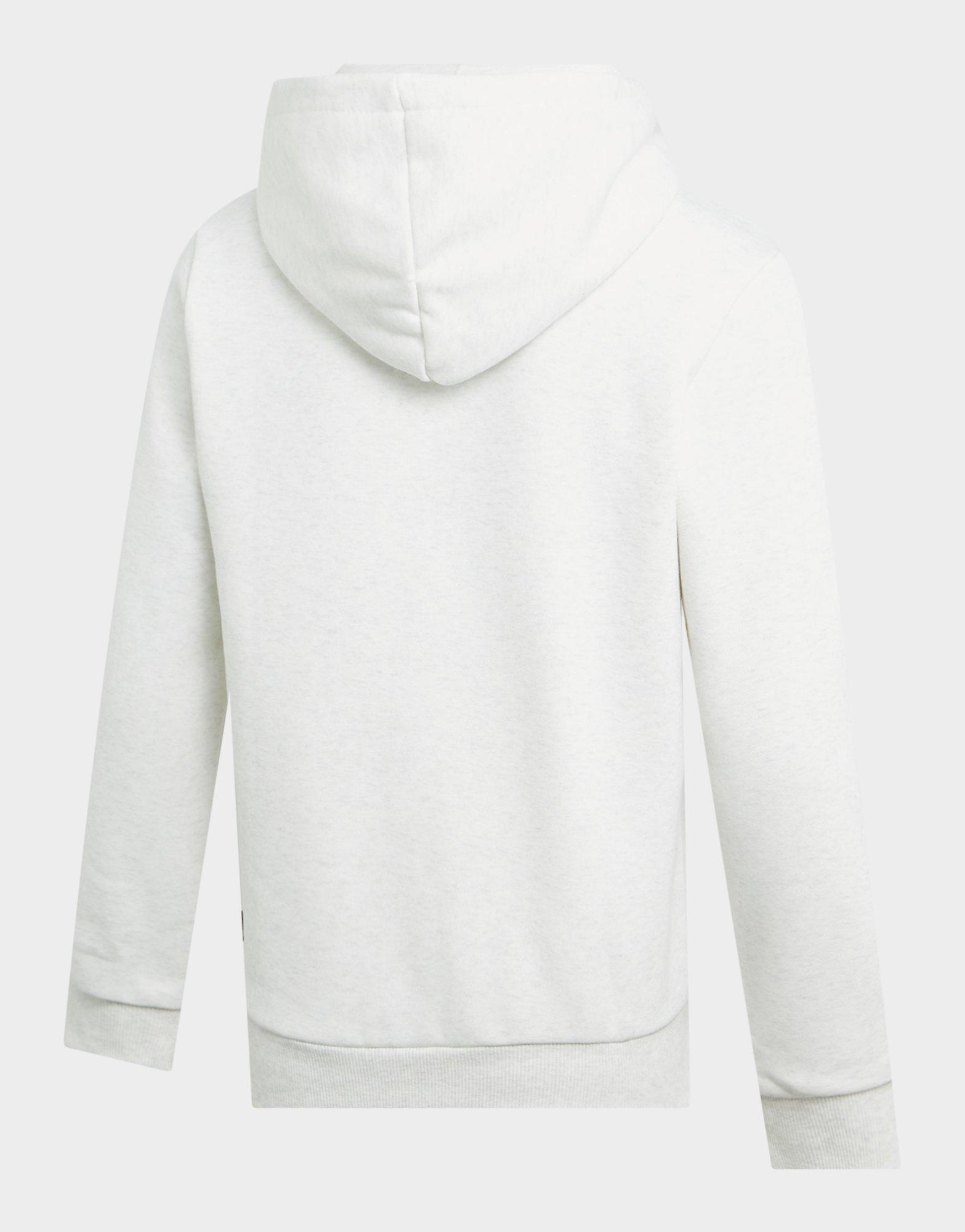 PUMA BLUZA Z KAPTUREM CORE LOGO HOODIE JUNIOR 58696572 Biały