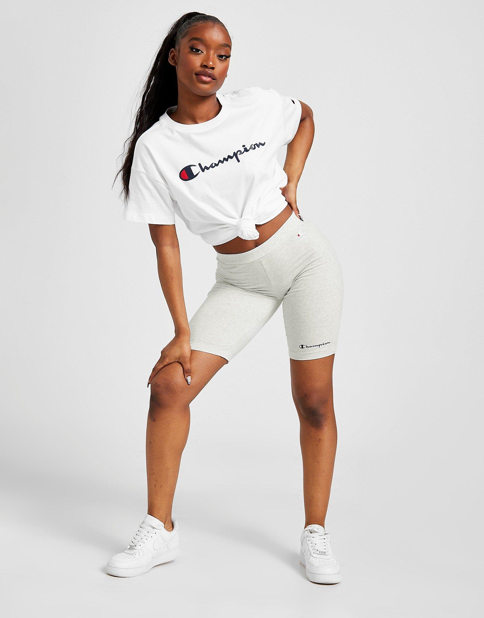 Дамски шорти CHAMPION ШОРТИ CORE CYCLE SHORTS 113989SILMEM007 Сив