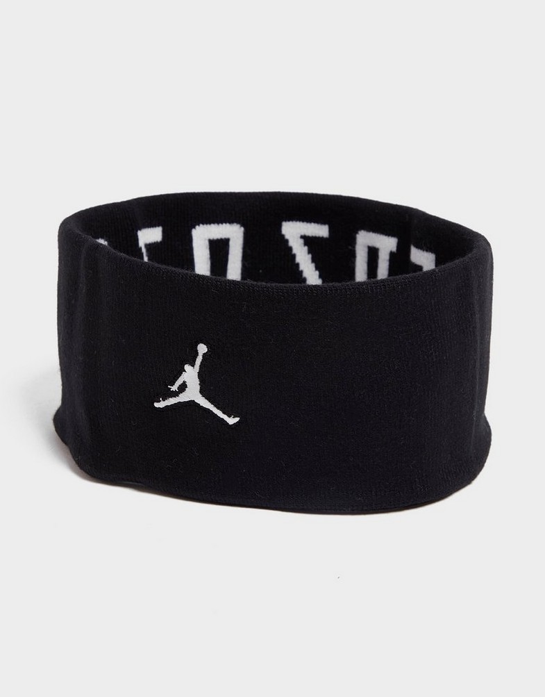 Czapka z daszkiem damska JORDAN CZAPKA JUMPMAN REVERSIBLE TRAINING HEADBAND J1000768010 Czarny