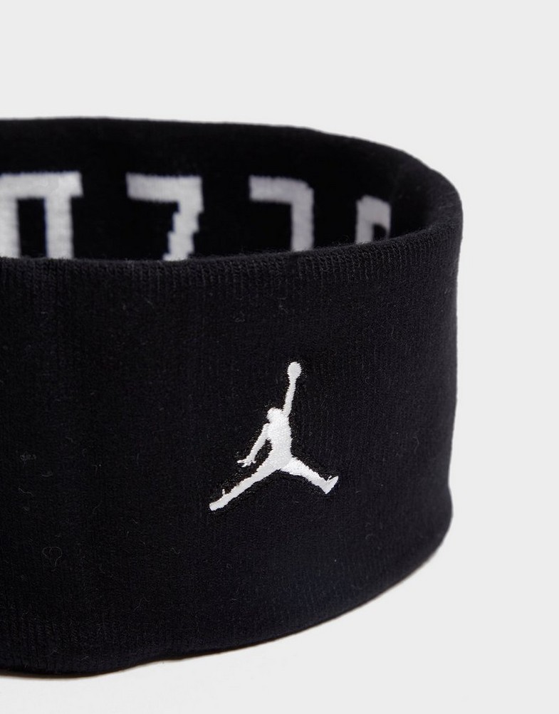 Dámska čiapka JORDAN ČIAPKA JUMPMAN REVERSIBLE TRAINING HEADBAND J1000768010 Čierna