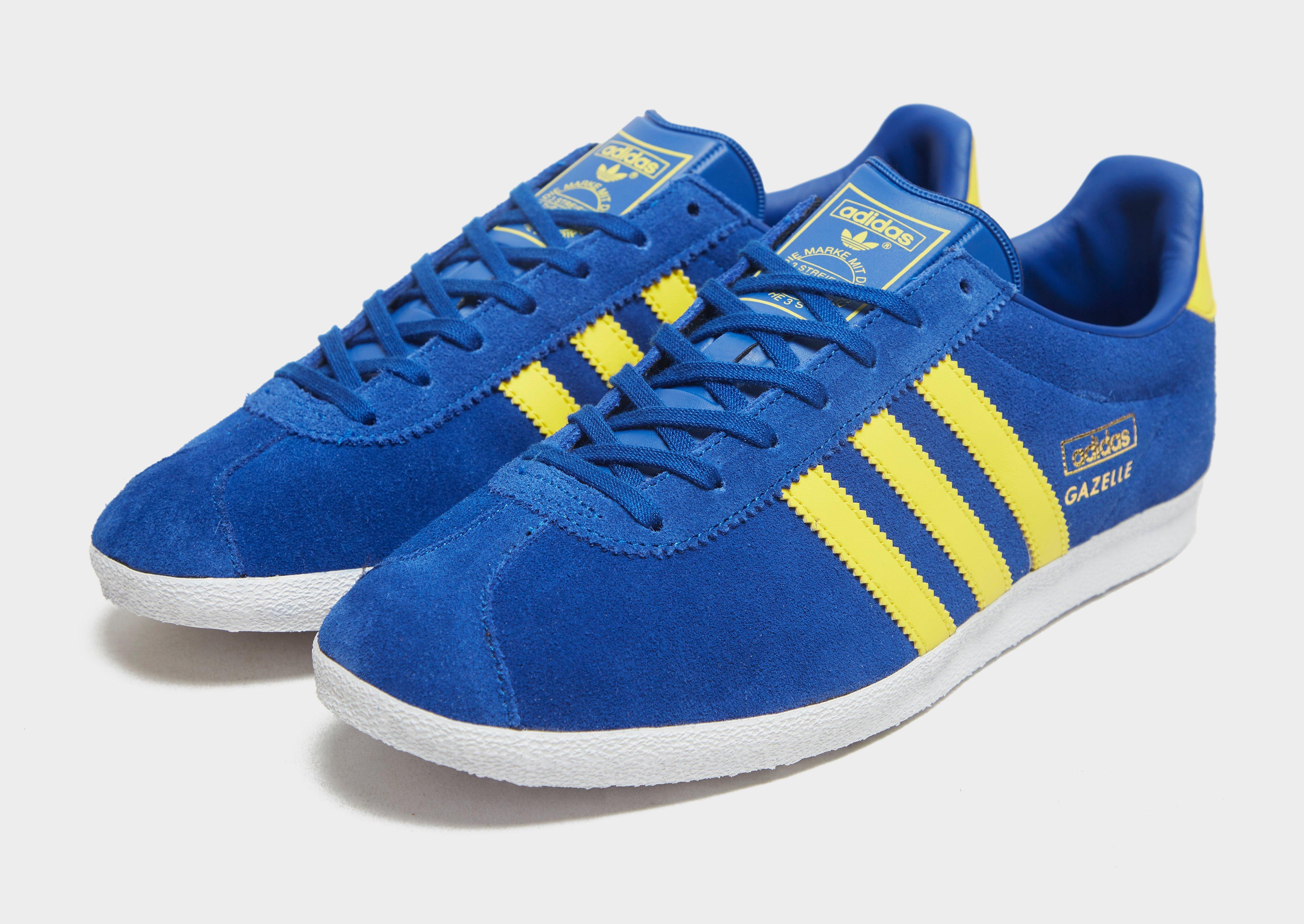 Adidași pentru bărbați ADIDAS GAZELLE GZ8318 Albastru