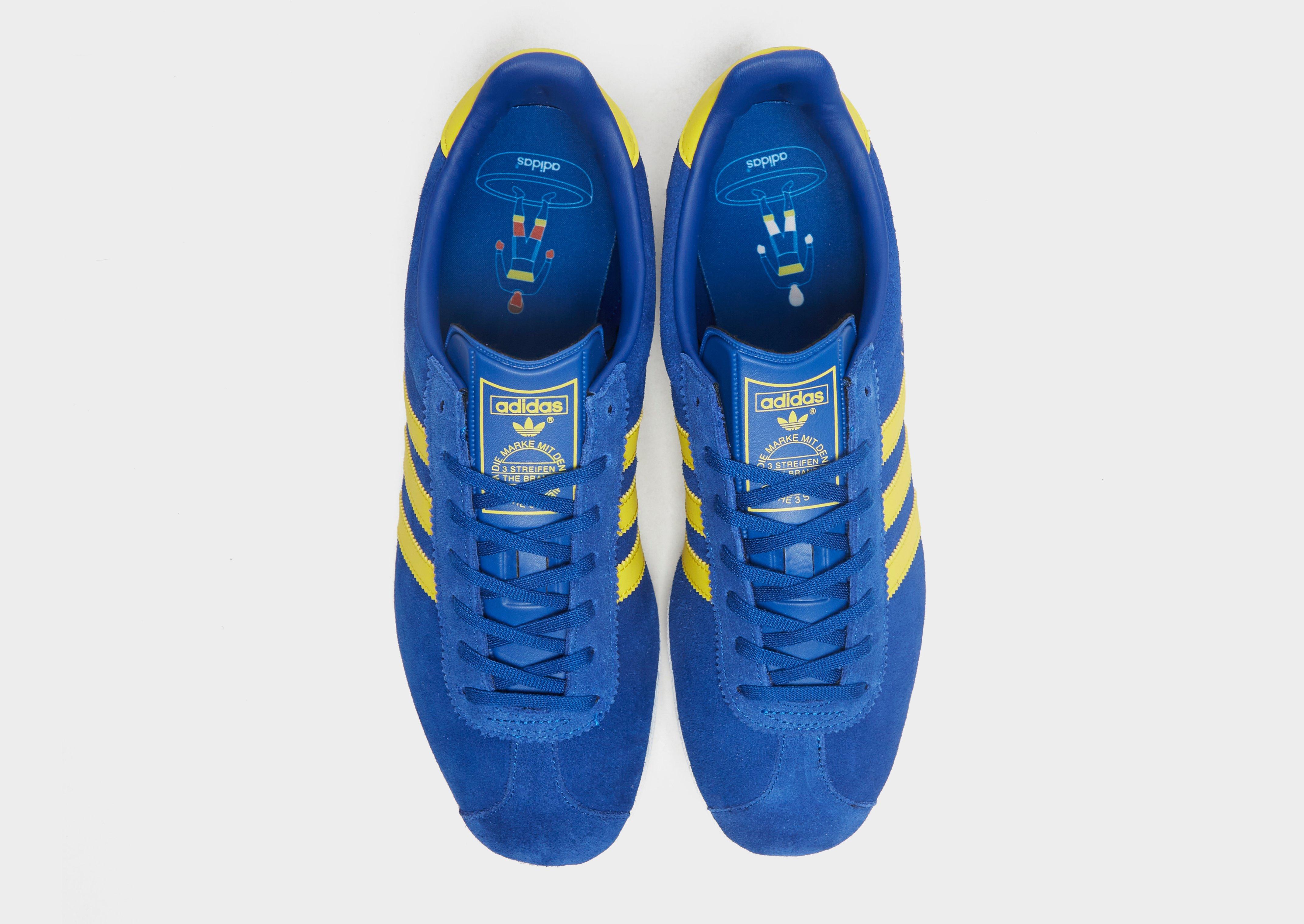 Adidași pentru bărbați ADIDAS GAZELLE GZ8318 Albastru