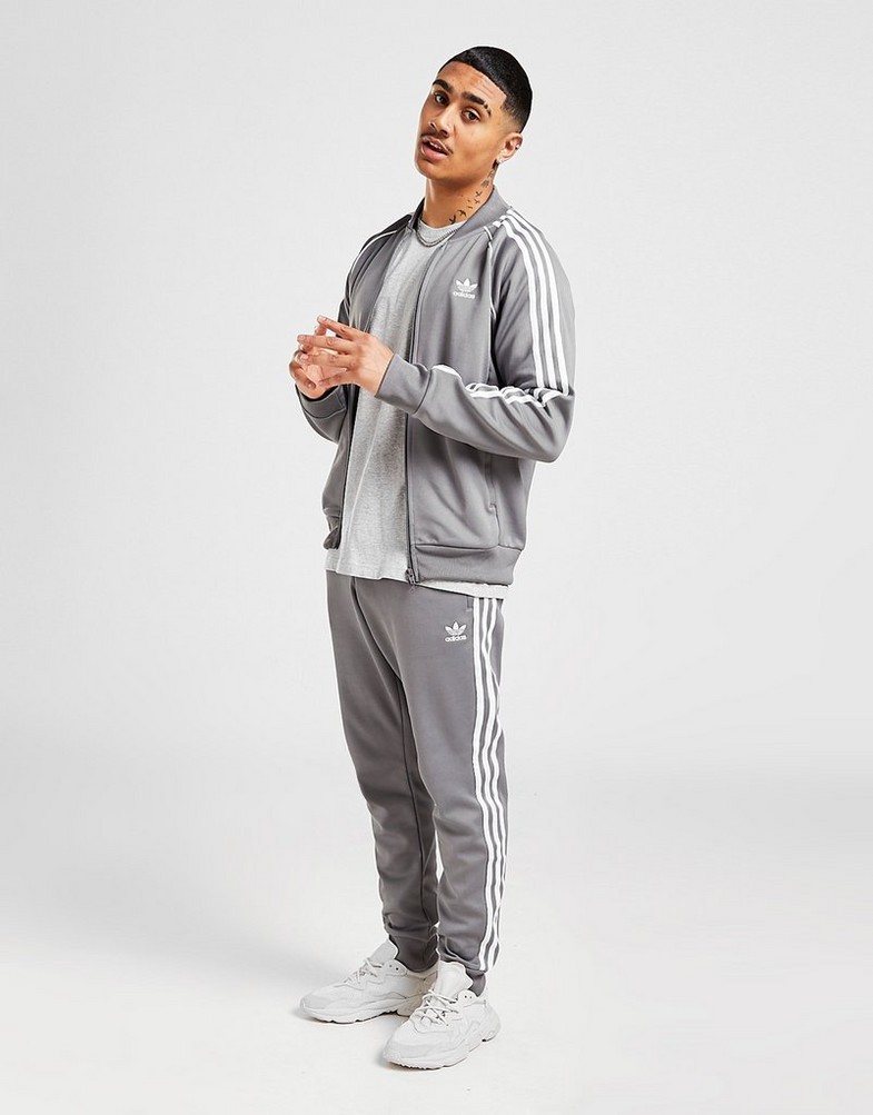 Pánske nohavice ADIDAS NOHAVICE  SS TRACK PANTS HB5900 Sivá