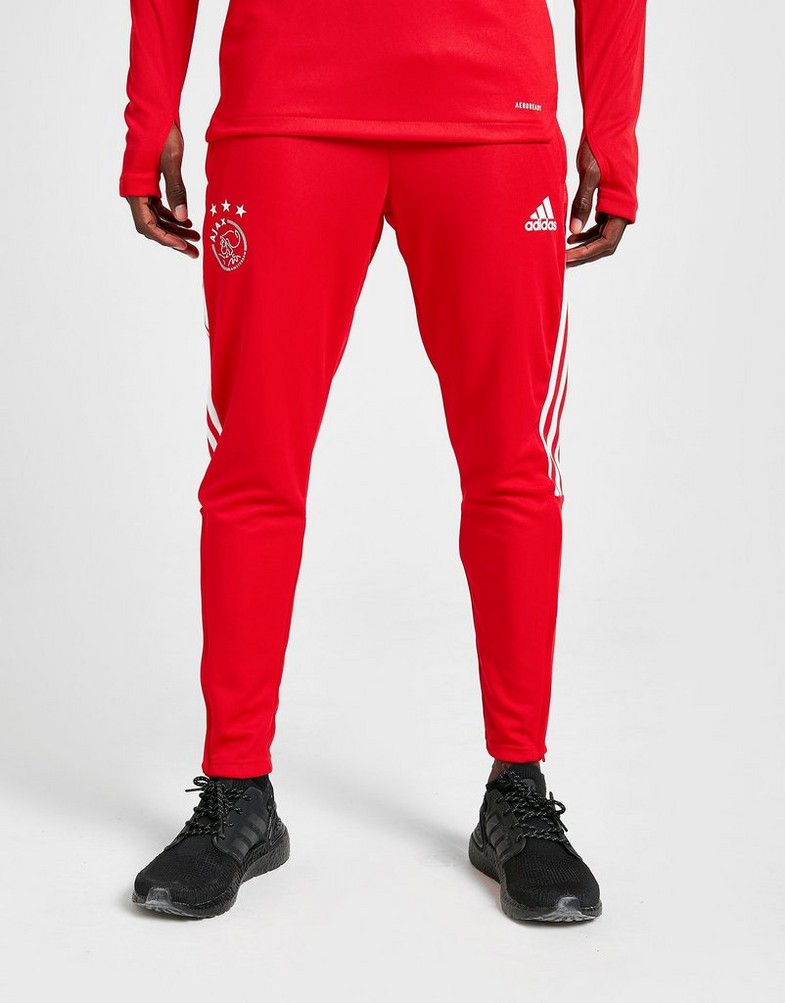 Trening pentru bărbați ADIDAS TRENING AJAX 2021/22 TRAINING PANTS  GT9568 Roșu