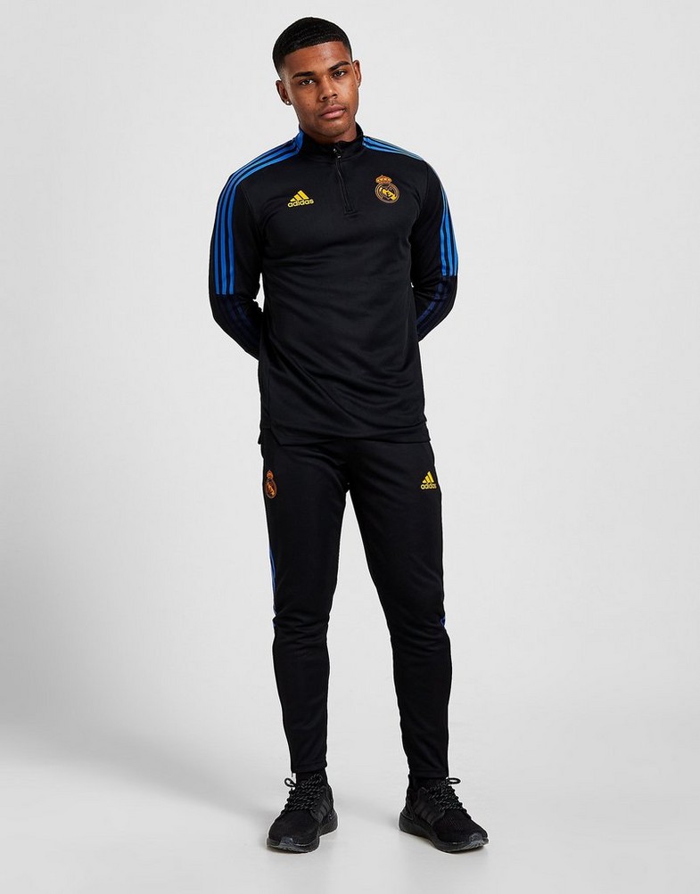 Komplet dresowy męski ADIDAS DRES REAL MADRID TRAINING TRACK PANTS GR4312 Czarny