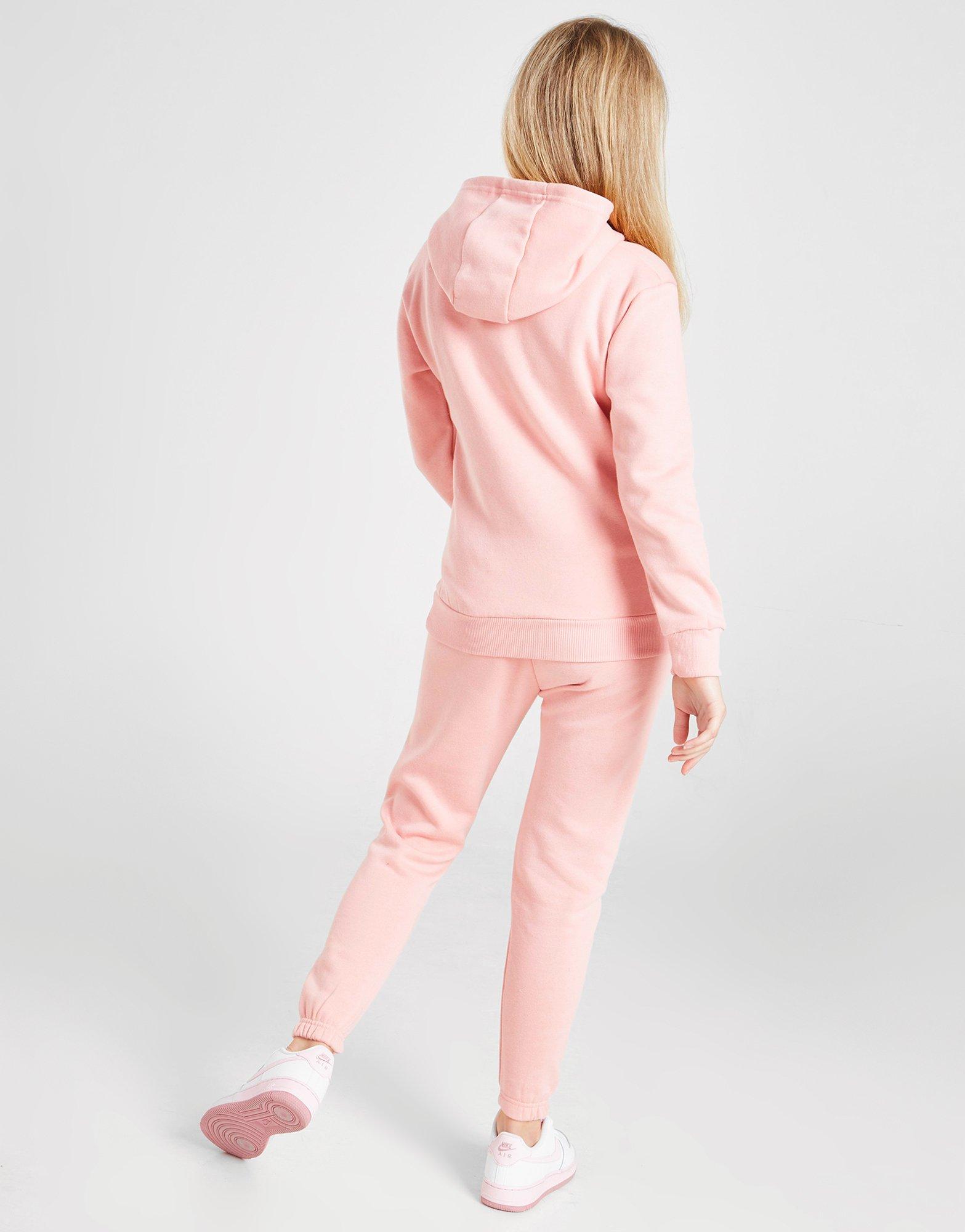 Detská tepláková súprava MCKENZIE GIRLS' ESSENTIAL HOODED TRACKSUIT JUNIOR  MCKTJ14353MPK Ružová