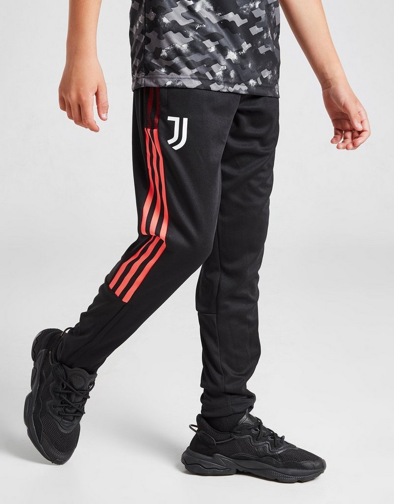 Komplet dresowy dziecięcy ADIDAS DRES JUVENTUS 2021/22 TIRO TRAINING PANTS JUNIOR GR2959 Czarny