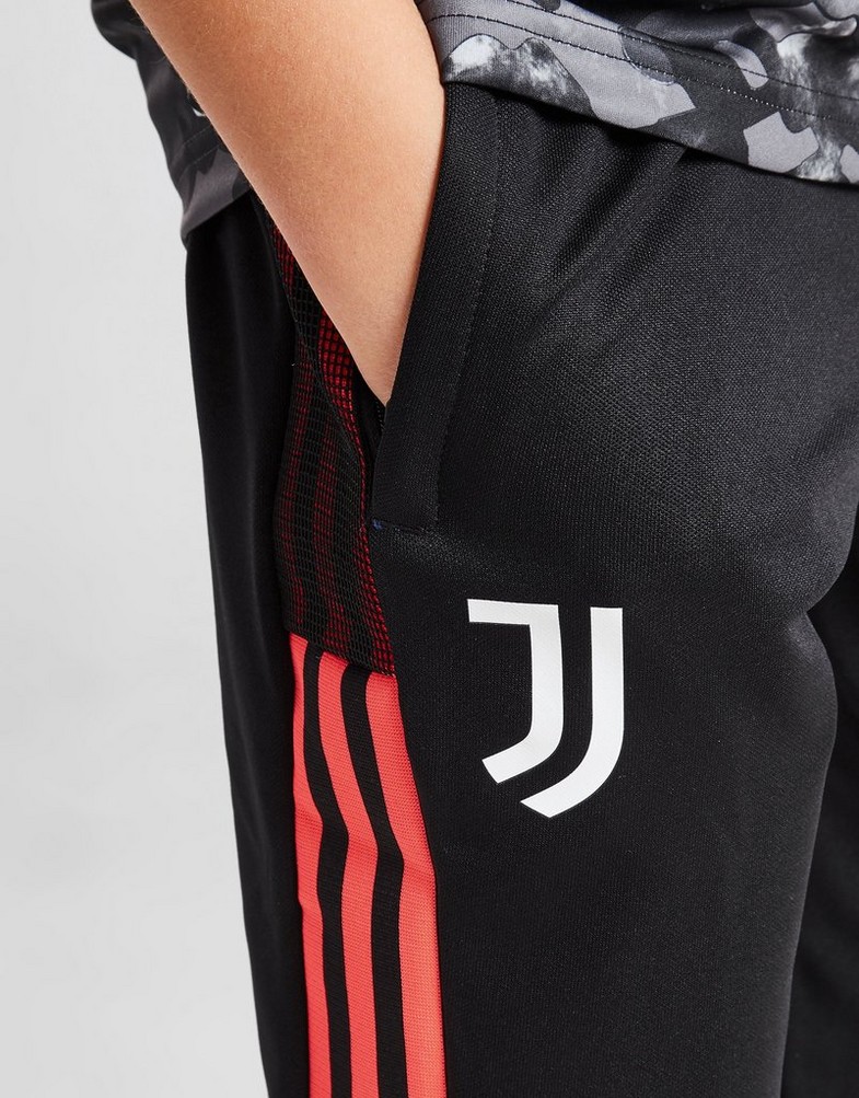 Komplet dresowy dziecięcy ADIDAS DRES JUVENTUS 2021/22 TIRO TRAINING PANTS JUNIOR GR2959 Czarny