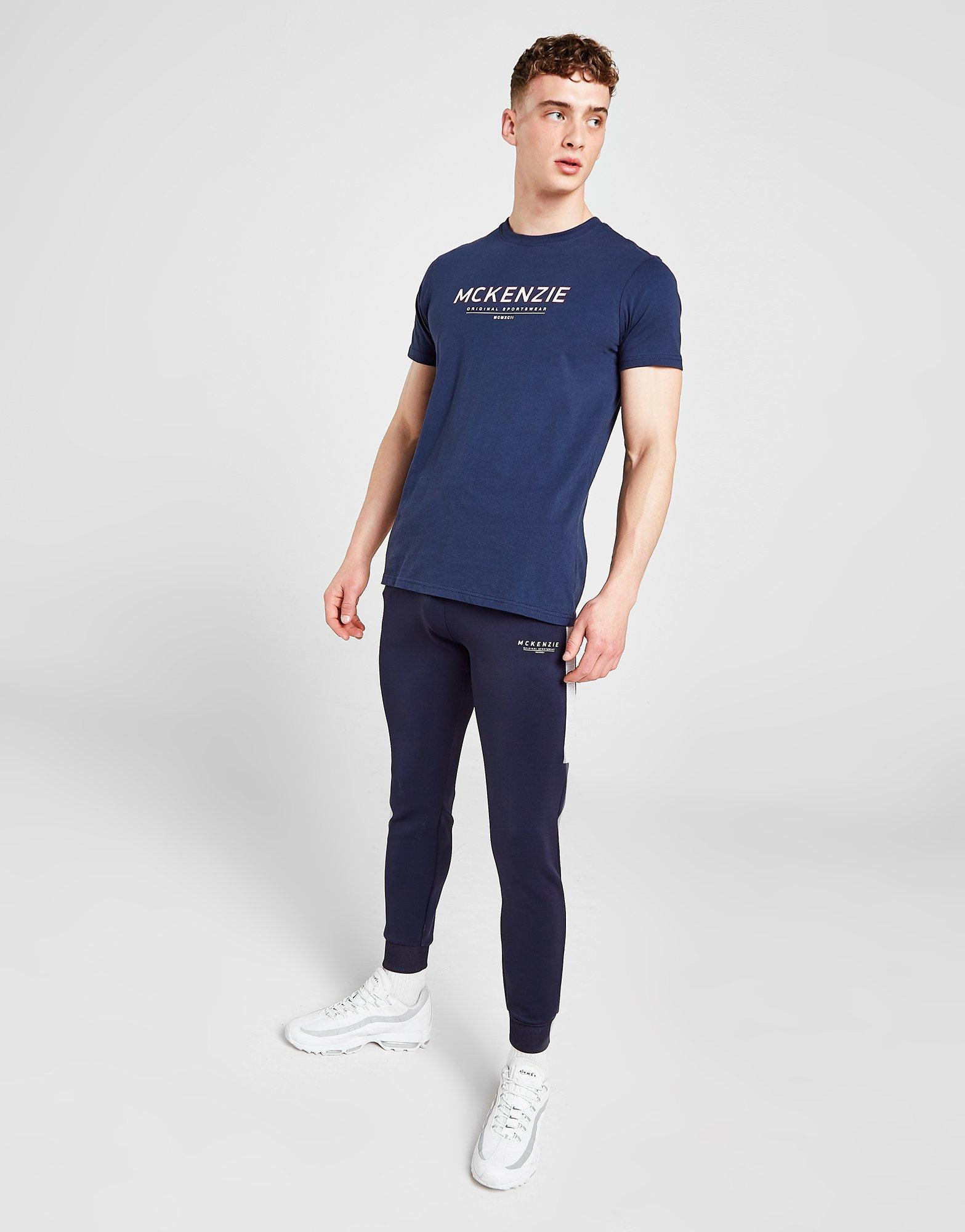 Pantaloni pentru bărbați McKENZIE PANTALONI  PATTON POLY TRACK PANTS MCKTM14410 Gri