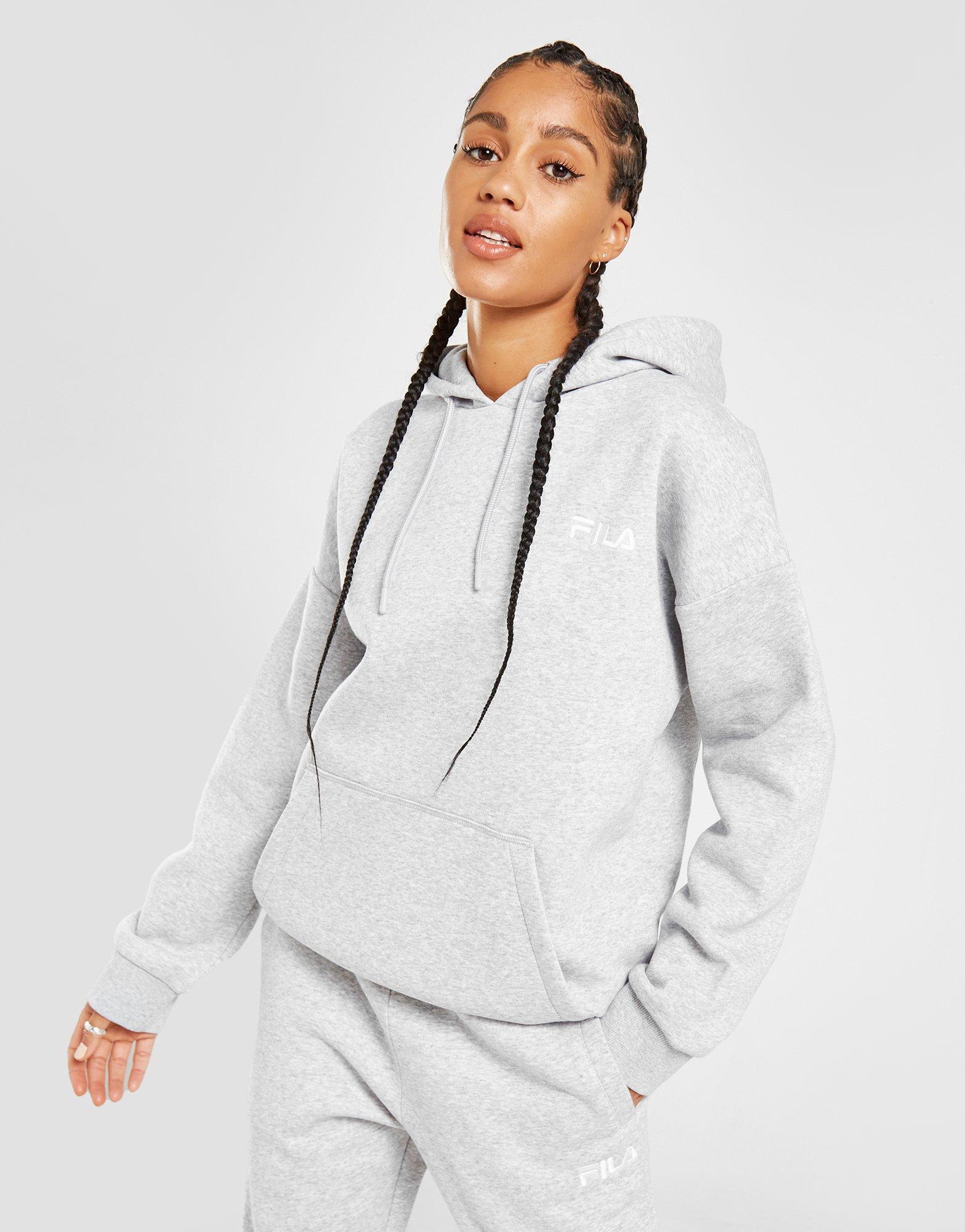 Bluza damska FILA CORE OVERHEAD HOODIE  ELANNAGYML Szary