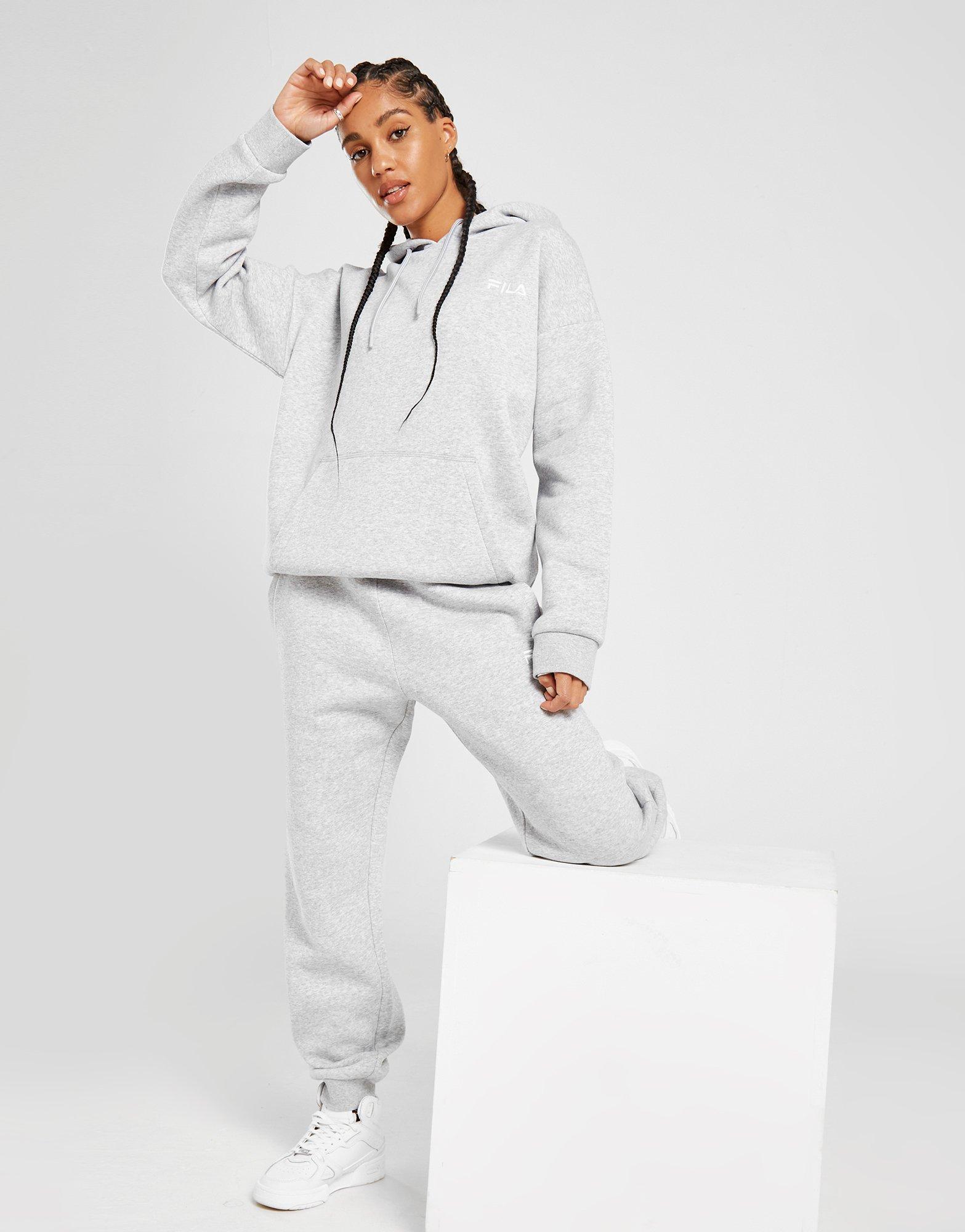 Bluza damska FILA CORE OVERHEAD HOODIE  ELANNAGYML Szary