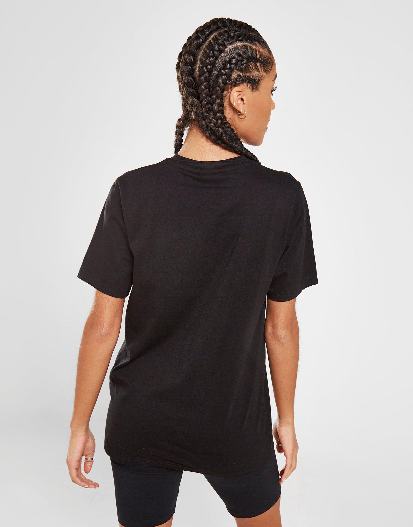 Koszulka, t-shirt damski FILA T-SHIRT CORE BOYFRIEND T-SHIRT JENNIEBLK Czarny