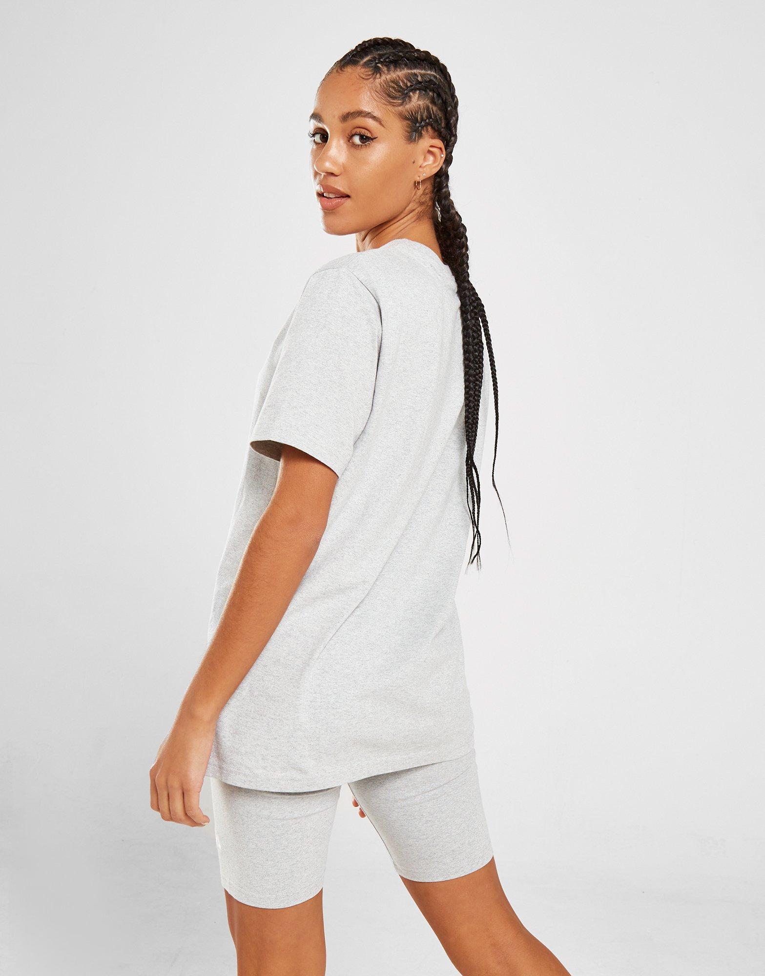 Koszulka, t-shirt damski FILA T-SHIRT CORE BOYFRIEND T-SHIRT JENNIEGYML Szary