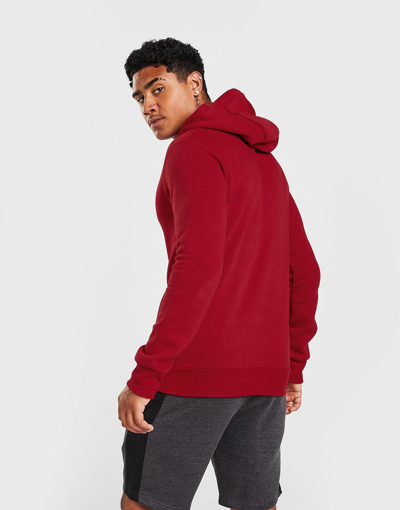 Bluza męska MCKENZIE BLUZA Z KAPTUREM ESSENTIAL OVERHEAD MCKTM13578 Czerwony