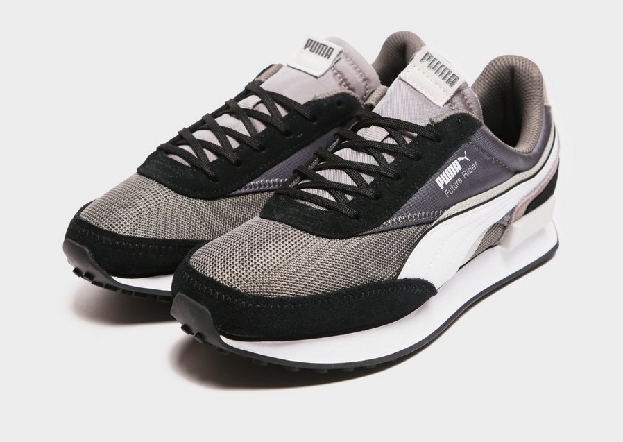 Buty sneakersy dla dzieci PUMA FUTURE RIDER  38388701 Czarny