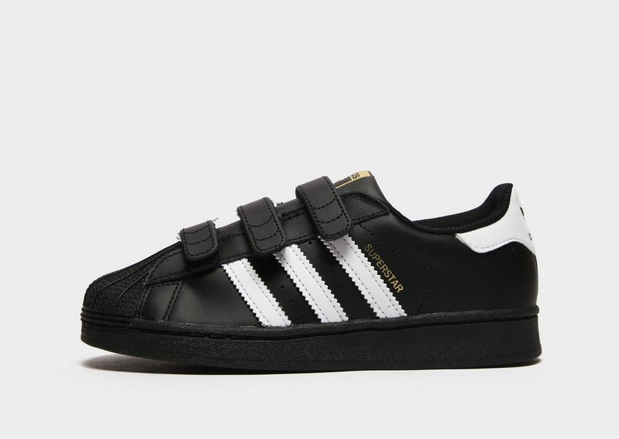 Buty sneakersy dla dzieci ADIDAS SUPERSTAR CF C  EF4840 Czarny