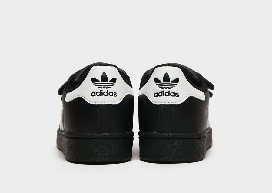 Buty sneakersy dla dzieci ADIDAS SUPERSTAR CF C  EF4840 Czarny