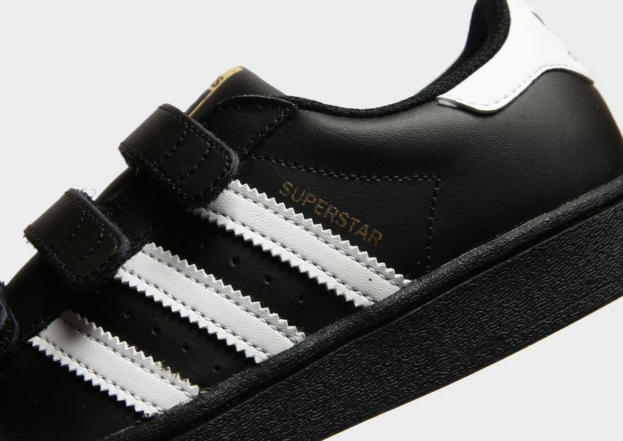 Buty sneakersy dla dzieci ADIDAS SUPERSTAR CF C  EF4840 Czarny