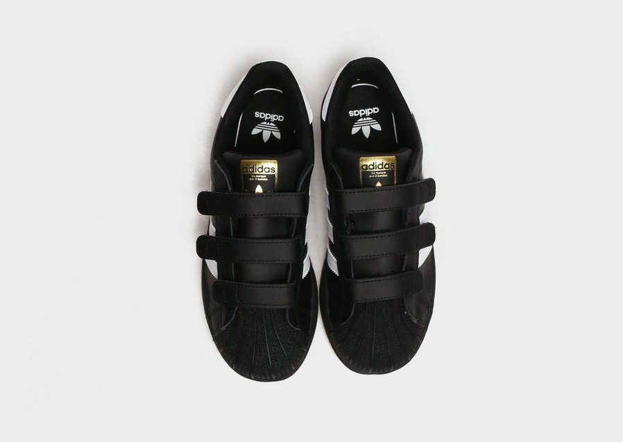 Buty sneakersy dla dzieci ADIDAS SUPERSTAR CF C  EF4840 Czarny