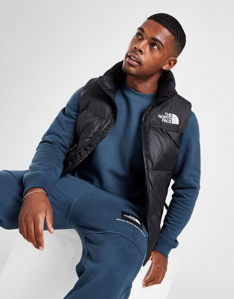 Kurtka męska THE NORTH FACE PRZEJŚCIOWA NUPTSE VEST NF0A3JQQLE41 Czarny