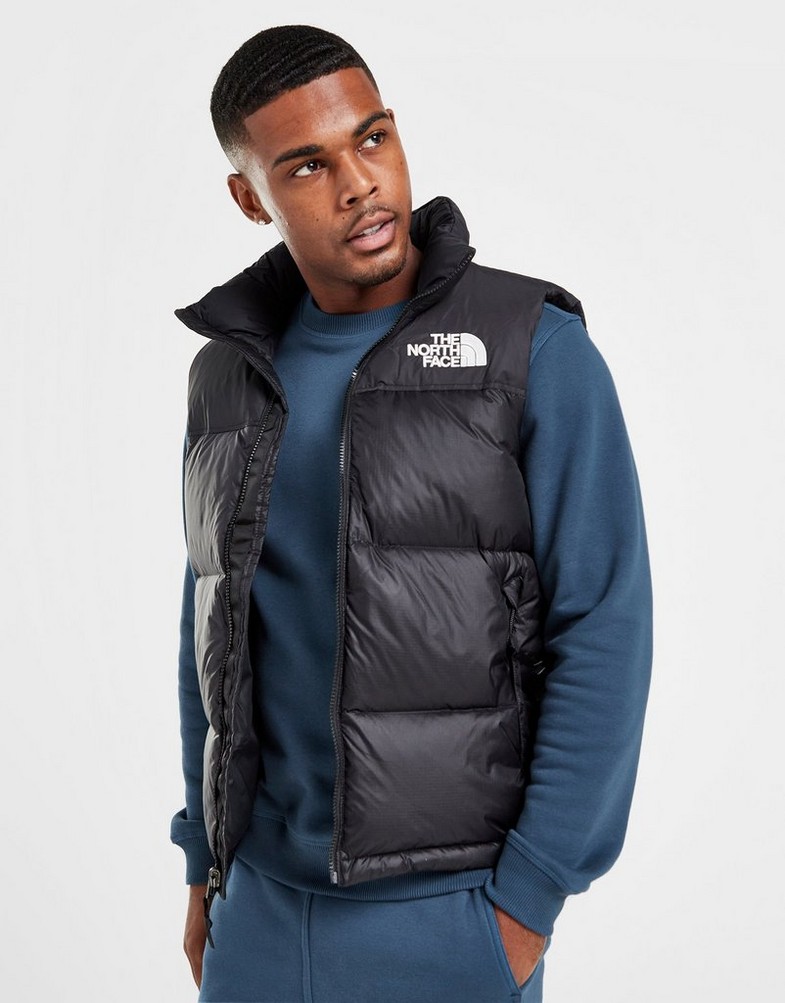Kurtka męska THE NORTH FACE PRZEJŚCIOWA NUPTSE VEST NF0A3JQQLE41 Czarny