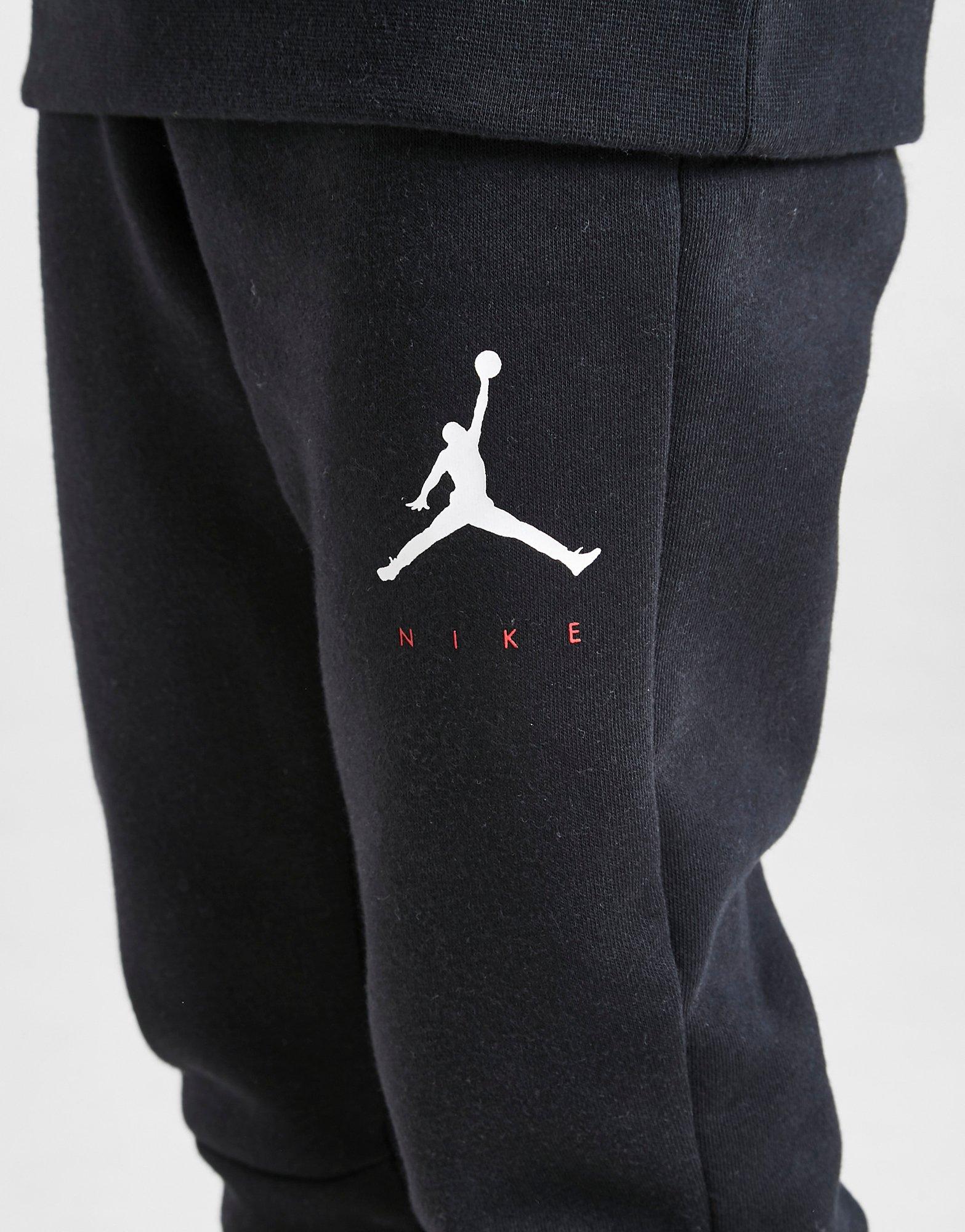 Komplet dresowy dziecięcy JORDAN DRES JUMPMAN OVERHEAD SUIT 85B007023 Czarny