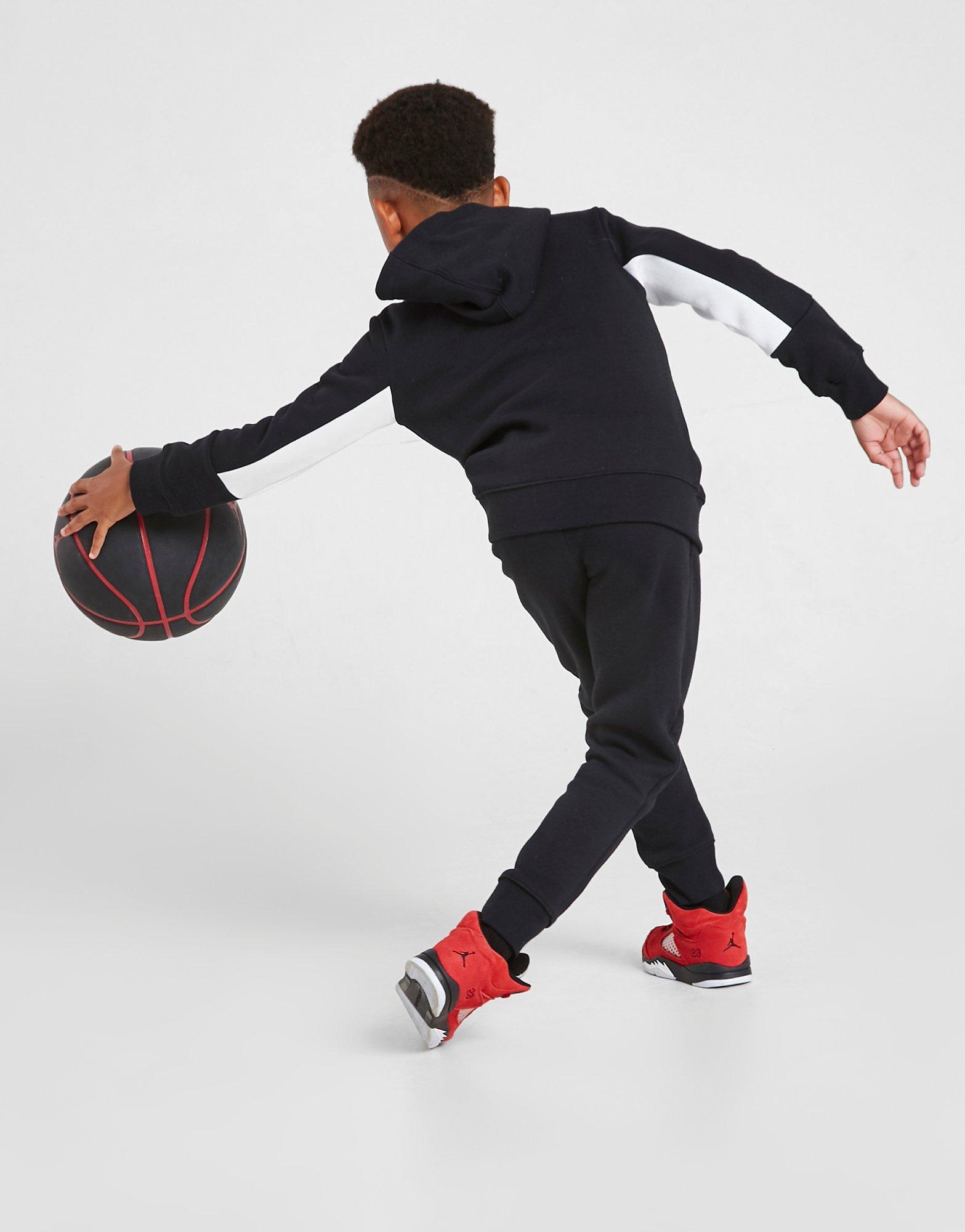 Komplet dresowy dziecięcy JORDAN DRES JUMPMAN OVERHEAD SUIT 85B007023 Czarny