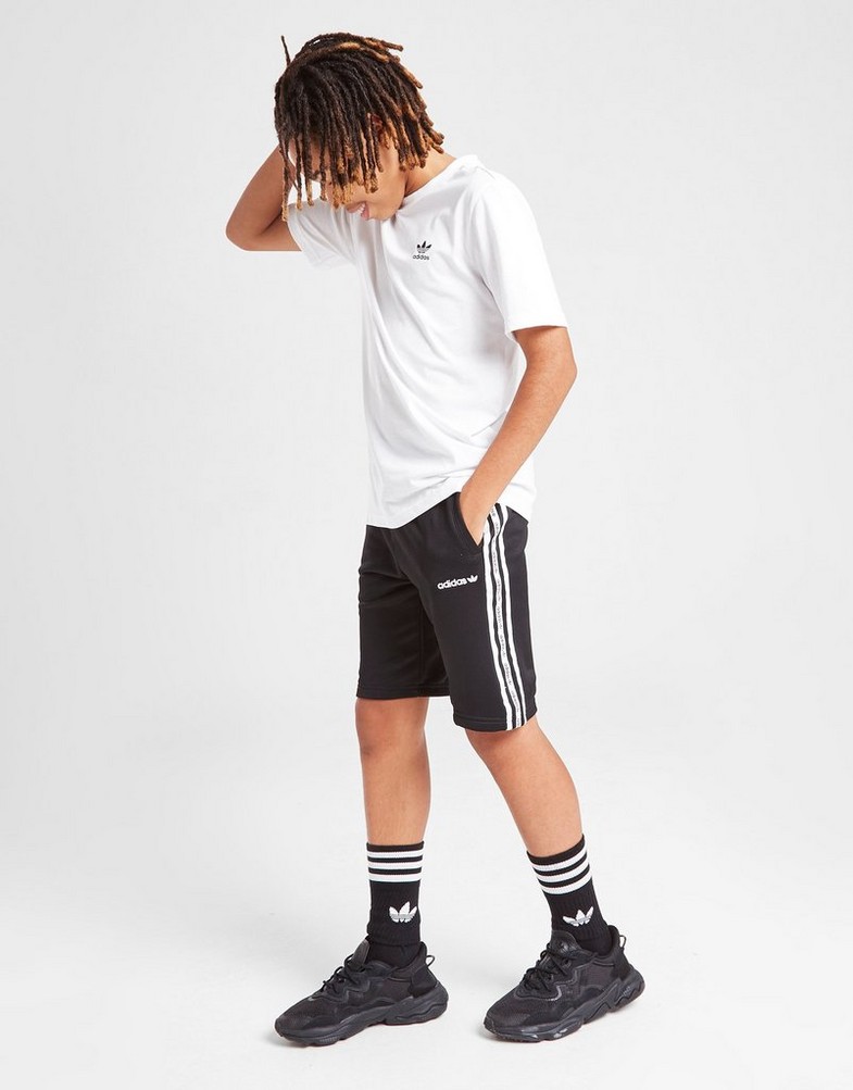 Adidas originals tape 2025 poly shorts