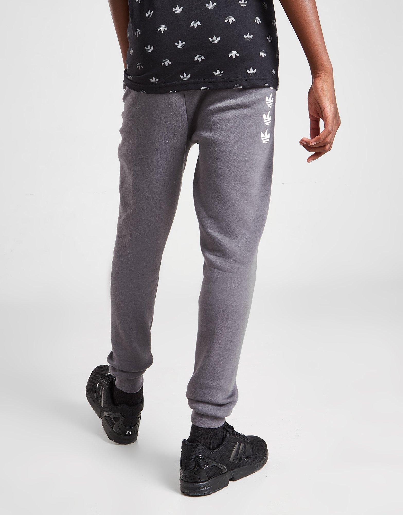 ADIDAS SPODNIE REPEAT TREFOIL JOGGERS JUNIOR H53683 Szary
