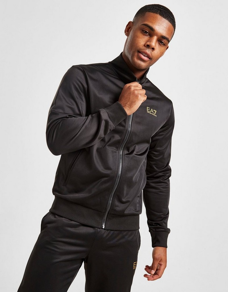 Trening pentru bărbați EMPORIO ARMANI TRENING CORE POLY TRACKSUIT  PJ08Z8NPV710208 Negru