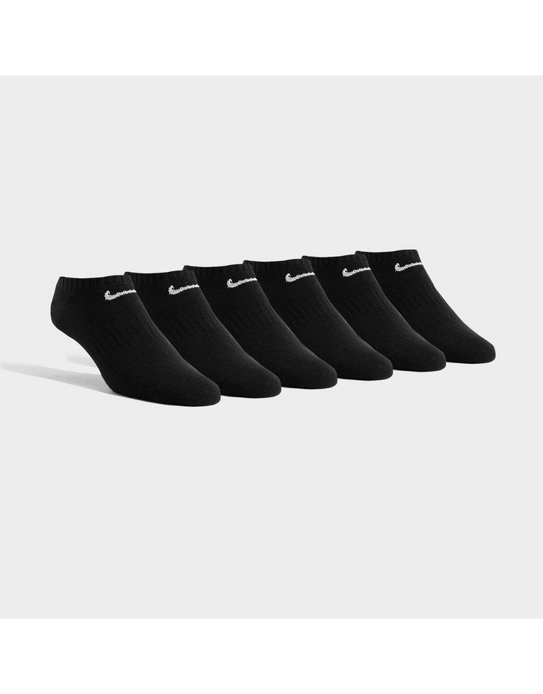 Női zokni NIKE 6-PACK NO SHOW SOCKS  SX7679-010 Fekete