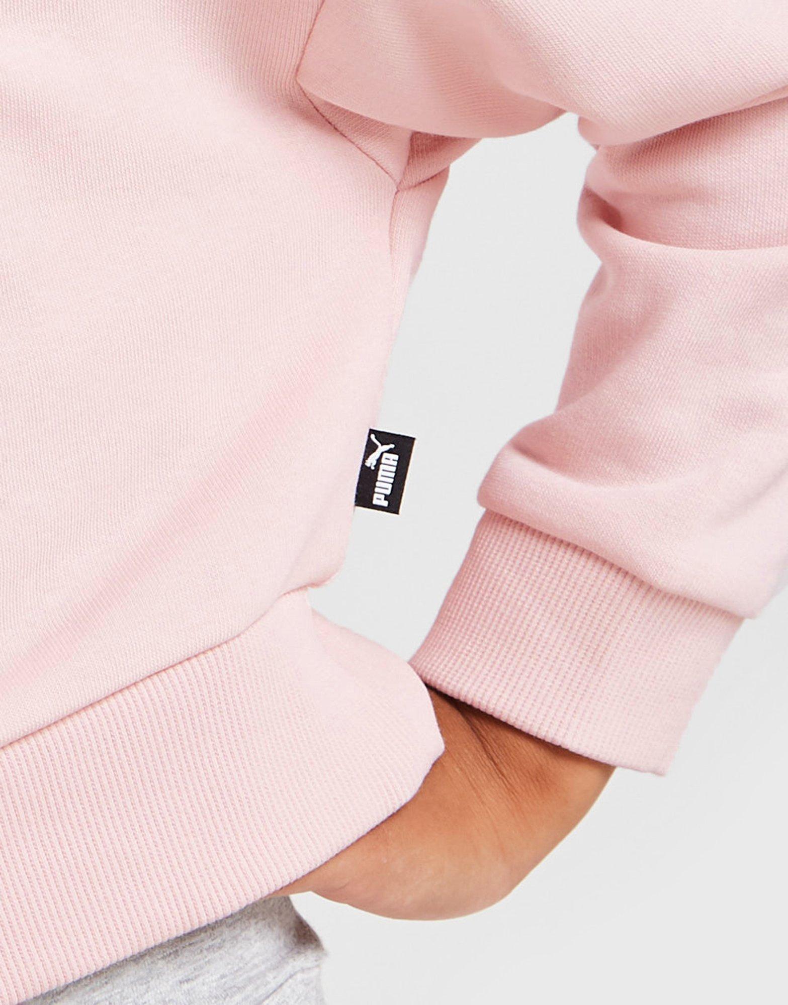 Komplet dresowy dziecięcy PUMA DRES GIRLS' ESSENTIAL 84804201 Fioletowy