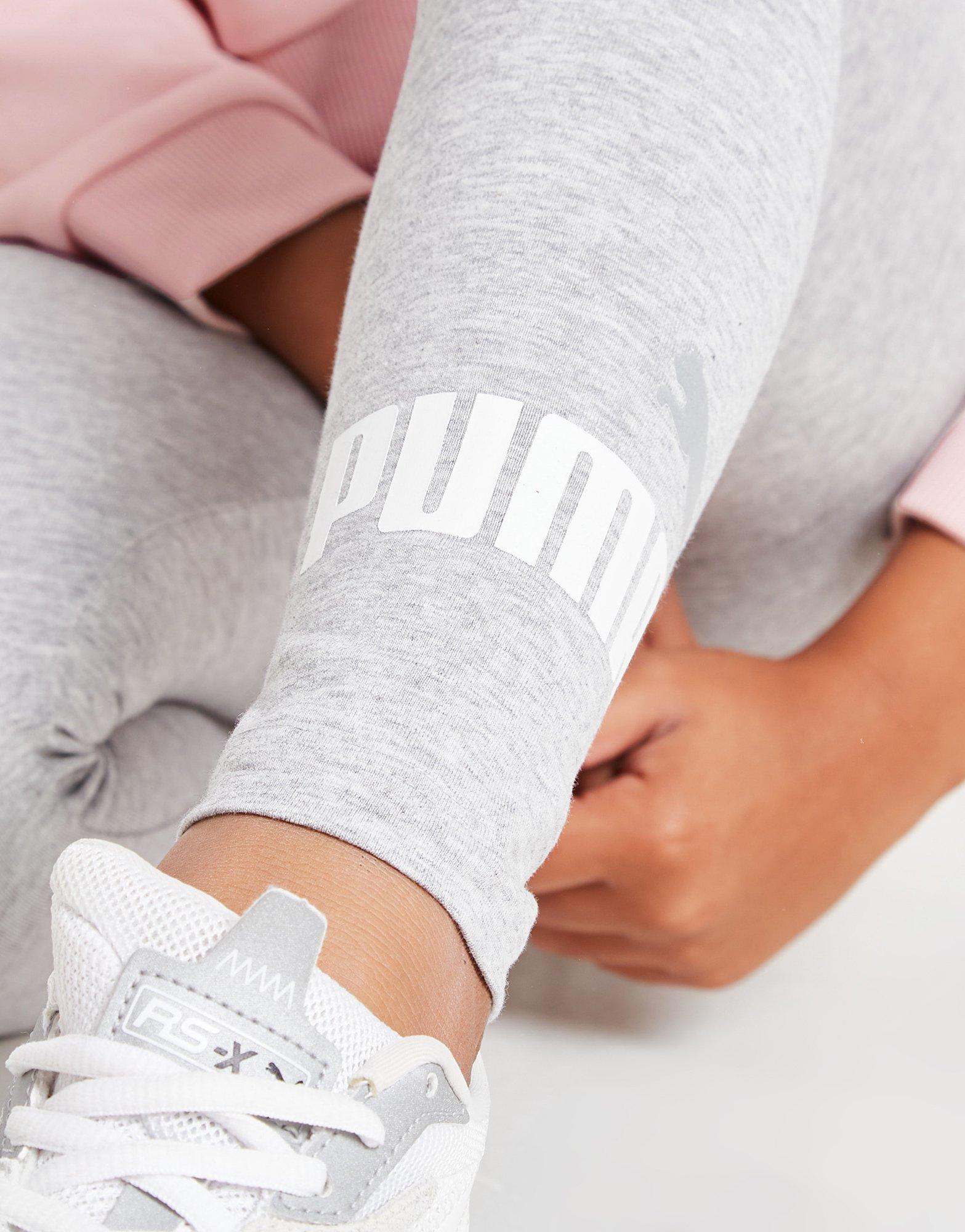 Komplet dresowy dziecięcy PUMA DRES GIRLS' ESSENTIAL 84804201 Fioletowy