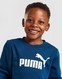 PUMA DRES ESS CRW ST PETROL'BLU/WH