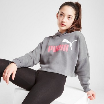 PUMA PULÓVER KAPUCNIS GIRLS' CORE CROP HOODIE JUN