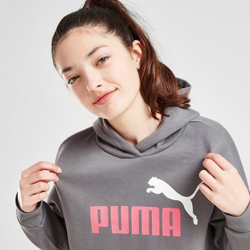 PUMA PULÓVER KAPUCNIS GIRLS' CORE CROP HOODIE JUN