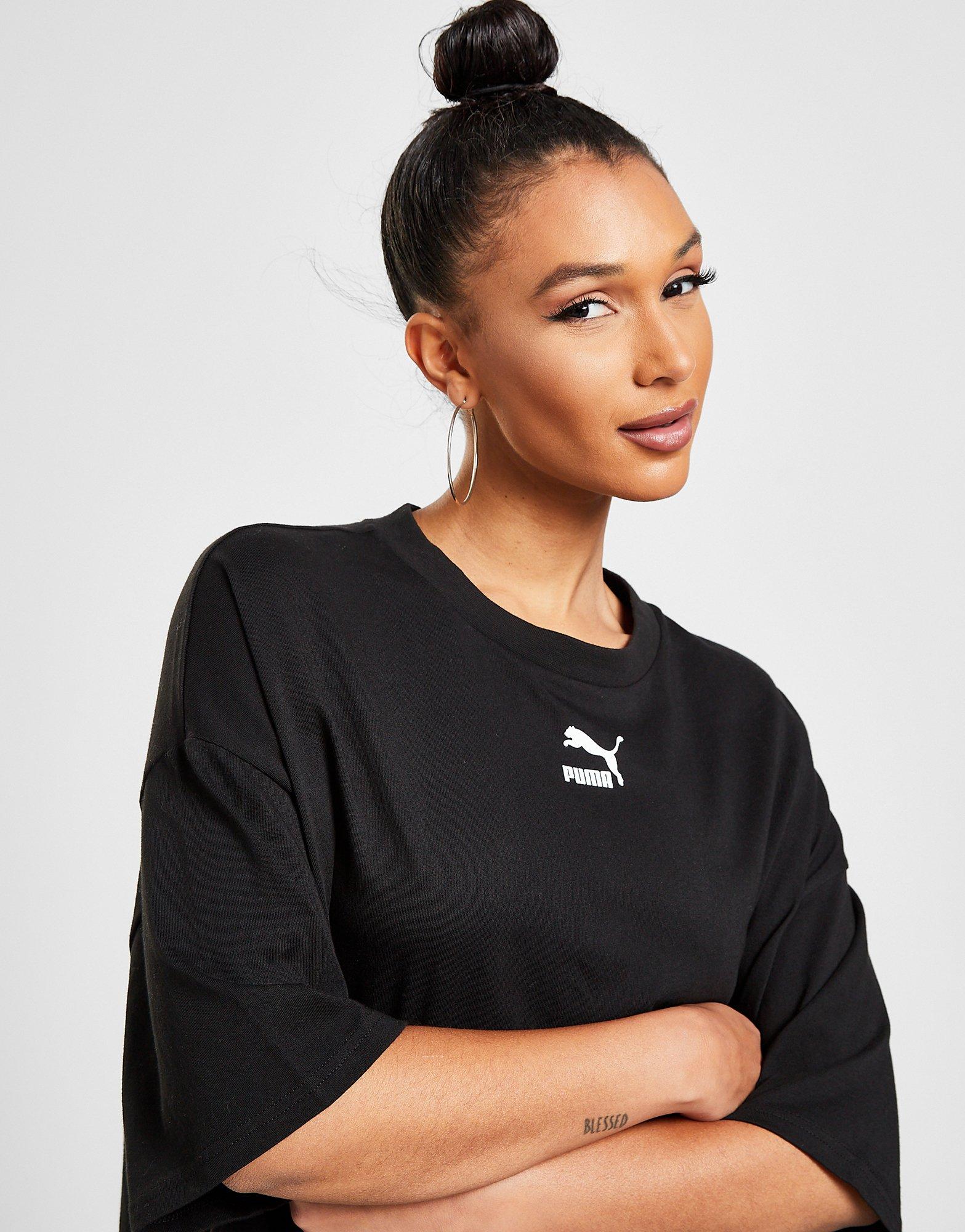 Rochie pentru femei PUMA ROCHIE CLASSIC TRICOU TRENINGS 53422801 Negru