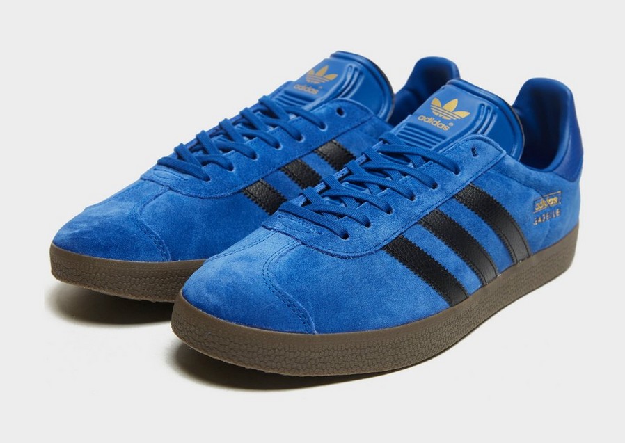 Buty sneakersy męskie ADIDAS GAZELLE GY3128 Niebieski