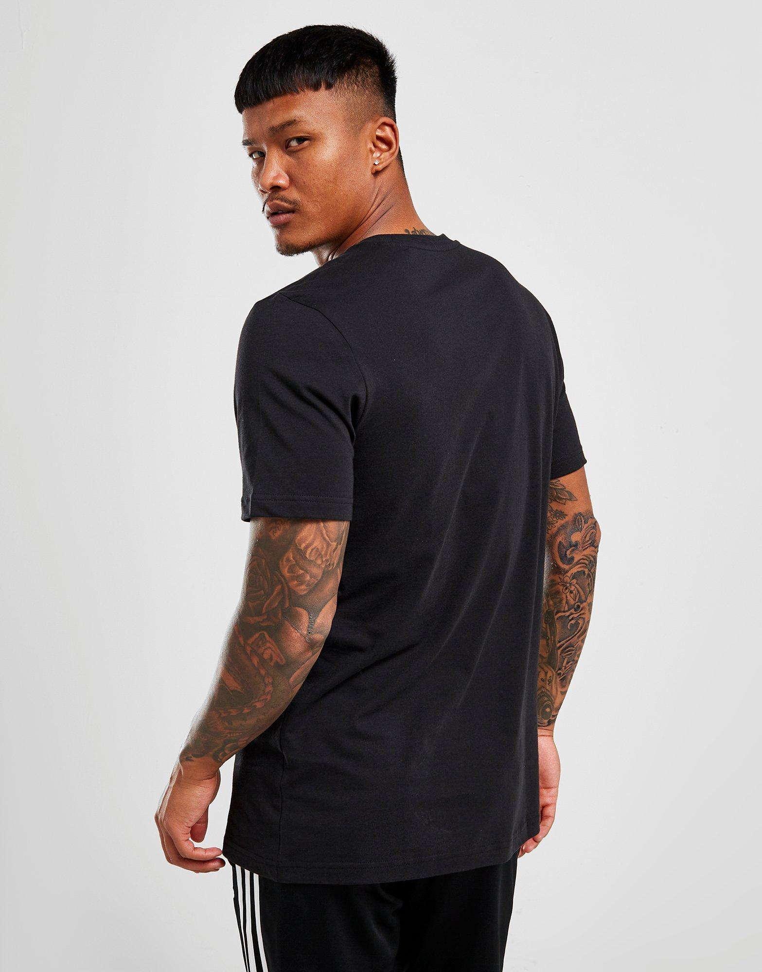 Koszulka, t-shirt męski ADIDAS T-SHIRT BADGE OF SPORT DOT FADE T-SHIRT HE7251 Czarny