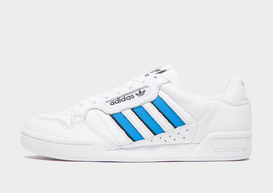 Buty sneakersy męskie ADIDAS CONTINENTAL 80 STRIPES  H02156 Biały