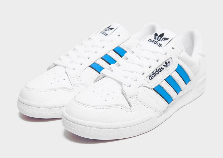 Buty sneakersy męskie ADIDAS CONTINENTAL 80 STRIPES  H02156 Biały